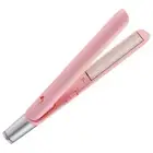 Mini Flat Iron 2 in 1 Cordless Hair Curler Travel Hair Straightener