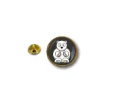 pins pin's flag national badge metal lapel hat button vest polar bear