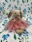 Jellycat BNWT Fairy Lottie Bunny soft plushie rabbit with pink dress and wings!