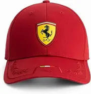 PUMA Scuderia Ferrari F1 Cap with Italian Stripe - Red - One Size, red, One size