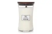 WoodWick 609g Scented Home Fragrance Soy Wax Candle White Tea & Jasmine Large