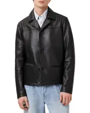 Allsaints Watts Leather Blazer