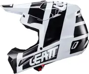 Leatt 3.5 S24, motocross helmet kids , color: Black/White , size: L