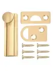 Robust and Dependable Brass Slide Bolt Lock for Bathrooms and Homes Design