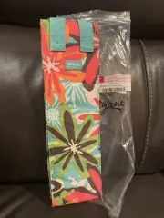 Thirty One Perfect Bottle Thermal Wine Bag Daisy Craze NEW