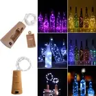 10 20 30 LED Cork Shaped Copper Wire String Lights Wine Bottle For Xmas Decor CA