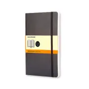 Moleskine Classic Soft Cover Ruled Pocket Notebook (Black)