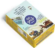 Go Grub - Variety Box | 5 Mocha Almond Bars + 5 Peanut Blueberry Bars | Crunchy Protein Bars with Peanuts, Real Almonds & Berries | No Preservatives | 100% Vegetarian | Healthy Snack | Pack of 10