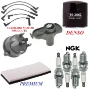 Tune Up Kit Filters Cap Rotor Wire Spark Plugs For JEEP WRANGLER L4 2.5L 1997 (for: Jeep)
