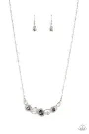 Paparazzi Cekestial Cadence Silver Necklace NWT