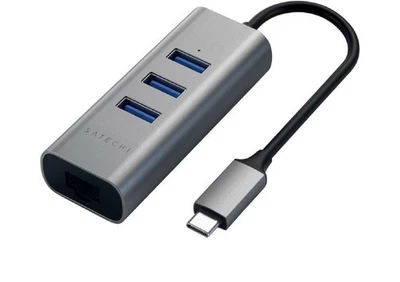 Satechi USB-C to 3 Port USB-A + Ethernet Adaptor
