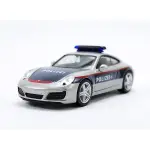 【秉田屋】現貨 HERPA PORSCHE 保時捷 911 991 CARRERA 奧地利 警車 1/87