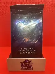 1 Factory Sealed Pack MORTAL INSTRUMENTS CITY OF BONES SEALED 6 CARDS LEAF 2013