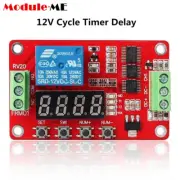 DC12V Automation Delay Multifunction Self-lock Relay Cycle Timer Module PLC Home