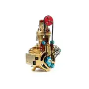 DM17 Single Cylinder Engine Car Engine Model Kit Unassembled DIY Toys Gift Decor