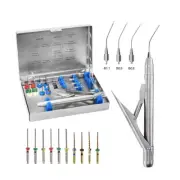 Dental Broken Root Canal File Extractor System Endodontic Endo Files Removal Kit