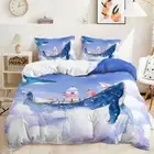 Interstitial Muter 3D Printing Duvet Quilt Doona Covers Pillow Case Bedding Sets