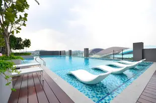 莎阿南市中心的1臥室公寓 - 580平方公尺/1間專用衛浴Designer Modern 1BR Suite @ Shah Alam City Center