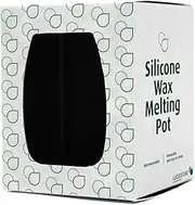 Waxxxie Black Silicone Cup - Simplify your at home Home Waxing Experience with the Easy to Use Silicone Cup