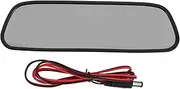 LABRIMP Car Rearview Mirror Display Compact LCD Screen for Reversing Camera System Dual Inputs for Backup and DVD Sleek Design for Enhanced Safety and Convenience