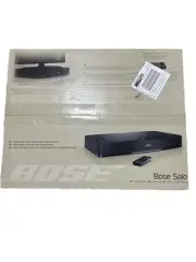 Bose Solo TV Speaker Blk 347205-6300 original model NEW IN-BOX Never Opened