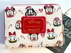 Loungefly Disney Mickey Mouse & Friends Hot Cocoa Mugs Wallet NWT