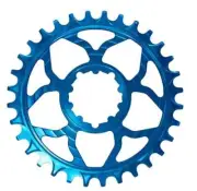 5DEV 7075 Classic SRAM 3-Bolt Boost Chainring Blue 32T