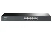 TP-Link TL-SF1016 16-port 10/100M Switch, 16 10/100M RJ45 ports, 1U 19-inch rack-mountable steel case TL-SF1016