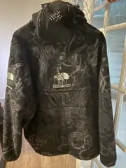 Supreme x The North Face Steep Tech Fleece Pullover Black Dragon Size XL
