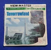 SEALED Gaf H19 WDW Tomorrowland Walt Disney World FL view-master 3 Reels Packet