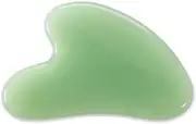 Gua Sha Facial Tool, Natural Jade Stone Guasha Board for SPA Acupuncture Therapy Trigger Point Treatment, Gua Sha Scraping Massage Tool (Green)