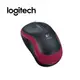 羅技Logitech M185 無線滑鼠- 黑紅色