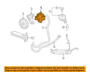 Cadillac GM OEM 04-07 CTS-Power Steering Pump 21997867