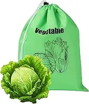 Salad Keeper for Refrigerator,Fresh Tomato Keeper for Refrigerator | Produce Fresh Pouch with Drawstring for Home, Kitchen, Cafe, Camping
