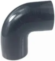 CCWUTQF 2.0" 2.5" 2.75" 3" 51mm 63mm 70mm 76mm 89mm 102mm 90 Degree Elbow Silicone Hose Pipe Turbo Intake Couple(38mm Black 90 Degree)