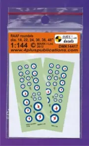 1/144 Decals: Modern RAAF roundels : #DMK14417 : MARK1