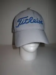 Titleist Metamora Fields Golf Club Hat Gray And Blue Strap Back Cap Adjustable