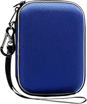 Lacdo EVA Shockproof Hard Drive Case for Western Digital WD My Passport Ultra WD Elements Gaming Drive Portable External Hard Drive 1TB 2TB 3TB 4TB 5TB USB 3.0 USB-C 2.5" HDD Travel Storage Bag, Blue