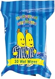 ABC Kids - Wet Wipes 20 Pack - Bananas in Pyjamas, 30 count