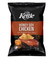 Kettle Honey Soy Chicken Potato Chips Pack 165g