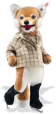 Steiff Fox Ice Skater limited edition of 1,225 pieces