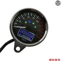 在飛比找蝦皮商城優惠-通用 12V 摩托車車速表 LED 數字轉速表 Liquai