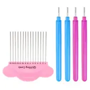 5pcs Paper Strips Quilling Tools Slotted Needle Pens Comb Curling Rolling Crafts