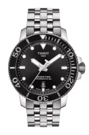 Tissot Men's Seastar 1000 Powermatic 80 Black Dial Watch T120.407.11.051.00