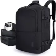 Compression Travel Backpack, 40L Expandable Airline Approved Carry on Backpack w