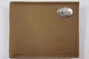 ZEP PRO Florida State Seminoles FSU Crazy Horse Leather bifold Wallet Tin Box