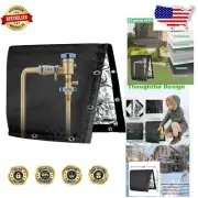 6-Layer Insulated Cover for Backflow Preventers - 30"W x 26"H Winter Protection