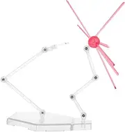 MUSISALY 1 Set Action Figure Stand Display Holder for Doll Models Support with Special Effects Lightweight and Portable Figurine Stand for Creative Displays