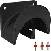 Ev Charger Holder Wall Mount, Stable Shed Hooks Support, Heavy-Duty Wall Organizer for Electric Vehicle Cable Storage, Weather-Resistant Home Garage Garden Use, 10x5x7cm Black