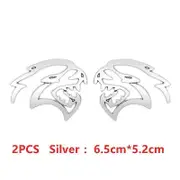 3d Metal Hellcat Car Logo Door Fender Side Stickesr Badge Decoration Rear Trunk Emblem Sticker For Dodge Challenger Jeep